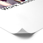 Work Beast Classic Poster (Ecke)