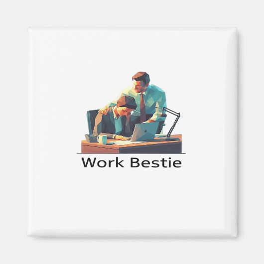 Work Best Classic Magnet (Vorne)