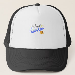 Work Bestie - Blue Classic Truckerkappe