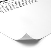 Work Bestie Classic Chill Poster (Ecke)