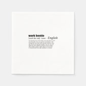 Work Bestie Classic Chill Serviette (Vorderseite)