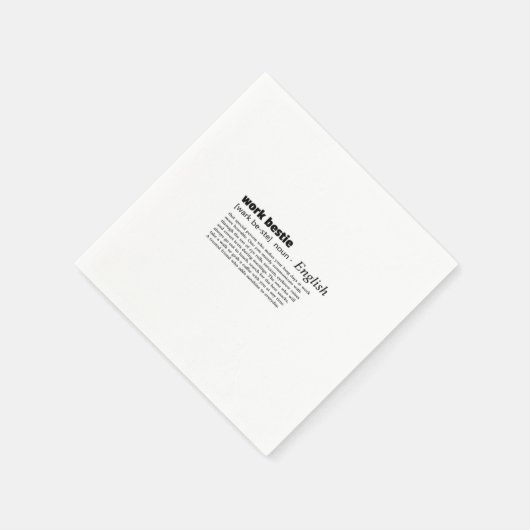 Work Bestie Classic Chill Serviette (Ecke)