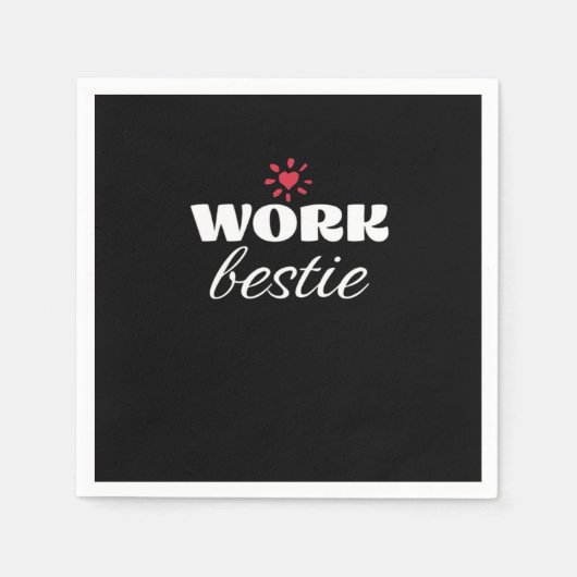 Work Bestie Classic Serviette (Vorderseite)