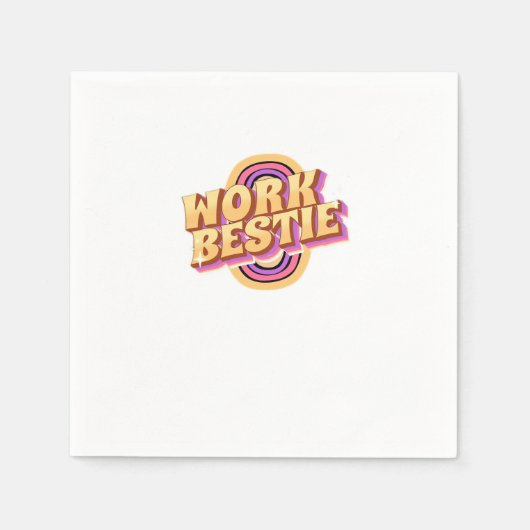 Work Bestie Classic Serviette (Vorderseite)