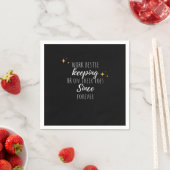 Work Bestie Funny Work Office Coworker Classic Serviette (Beispiel)