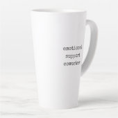 Work Bestie Geschenk lustige emotionale Unterstütz Milchtasse (Rechte Ecke)