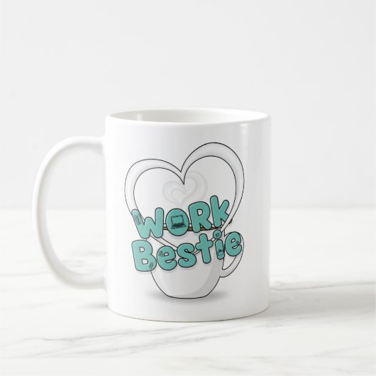 Work Bestie Tasse (Links)