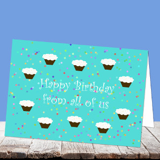 Work Birthday Card from Group Karte