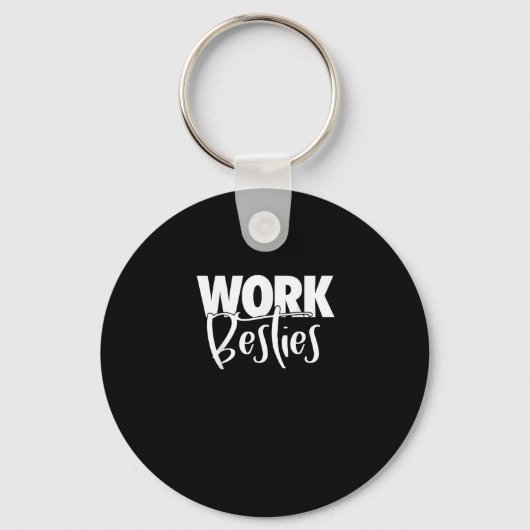Work Buddies - Work Besties Schlüsselanhänger (Vorderseite)