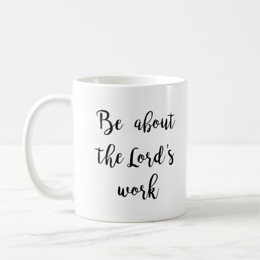 Work des Lords - Tasse (Links)