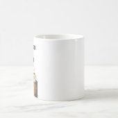 Work From Home Humor Kaffeetasse (Mittel)