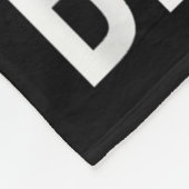 Work Hard And Be Nice - Motivational Quote  Fleecedecke (Ecke)