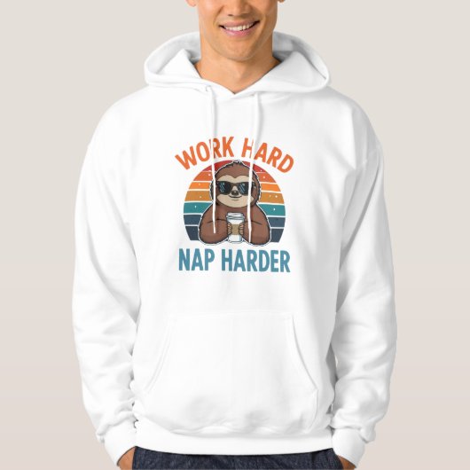 Work Hard Nap Harder Shirt (Vorderseite)