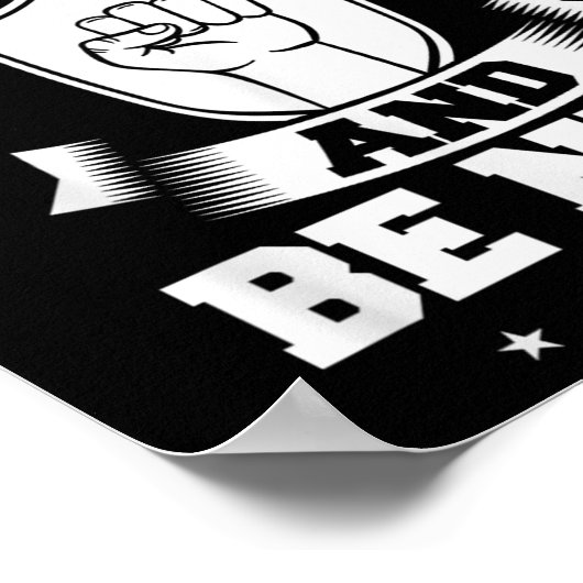 Work Hard Quotes Insration Motivational Saying  Poster (Ecke)