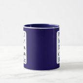 Work Hard Rest Even Harder Bold Typography Shirt Tasse (Zentrum)