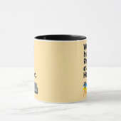 Work Hard Rest Even Harder Minimal Quote Design Tasse (Zentrum)