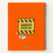 Work In Progress-komisches Journal-Notebook Notizblock (Rückseite)