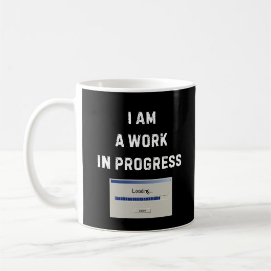 Work In Progress Tasse (Links)