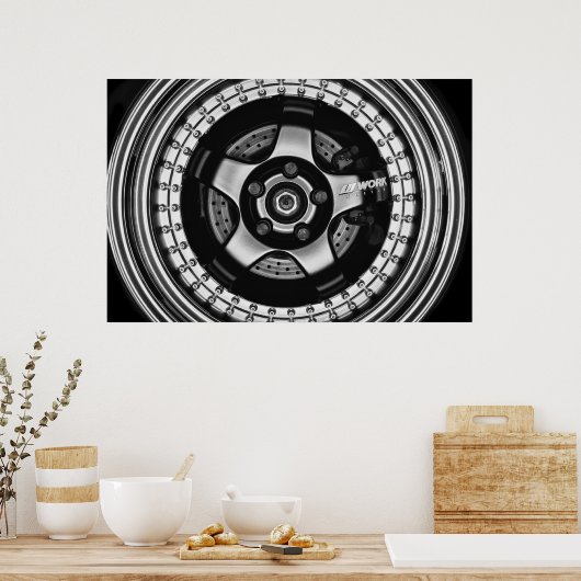 WORK Meister 3p Poster (Küche)