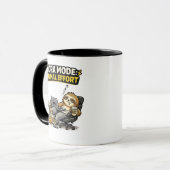 Work Mode Minimal Effort Funny Sloth Tasse (Vorderseite Links)