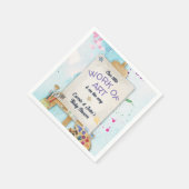 Work of Art Baby Shower Serviette (Ecke)