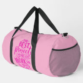 Work on Yourself Gym-Ausrüstung Duffle Bag (Rechte Ecke)