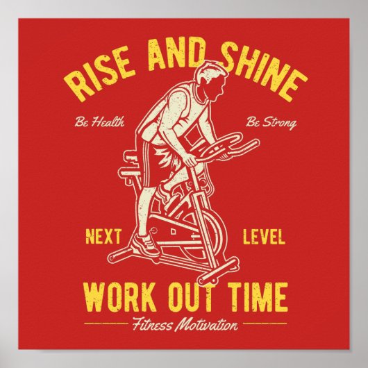 Work Out Time Poster (Vorne)
