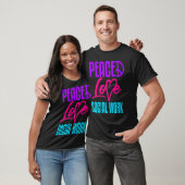 Work Peace Liebe Master MSW Graduati T-Shirt (Unisex)