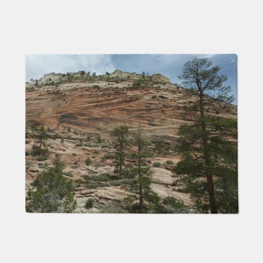 Work Rock Walls im Zion Nationalpark Fußmatte (Vorderseite)