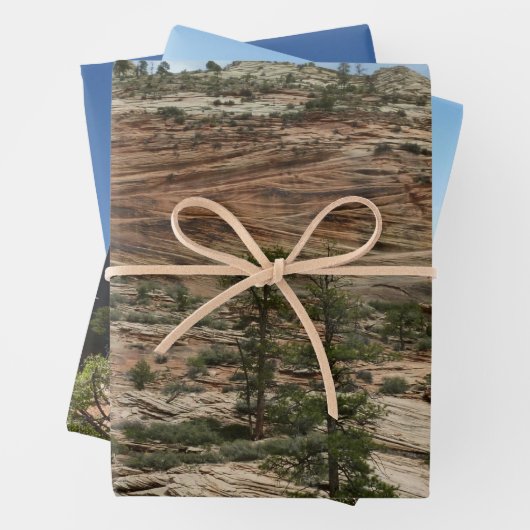 Work Rock Walls im Zion Nationalpark Geschenkpapier Set (Beispiel)