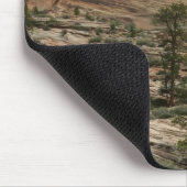 Work Rock Walls im Zion Nationalpark Mousepad (Ecke)