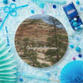 Work Rock Walls im Zion Nationalpark Pappteller (Party)