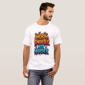 work smarter not harder t-shirt trending tee (Vorne ganz)