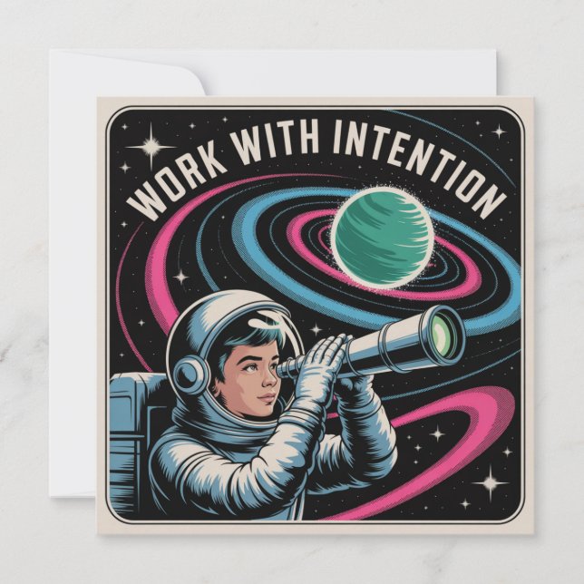 Work With Intention (Vorderseite)