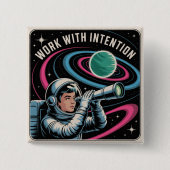 Work With Intention Button (Vorderseite)