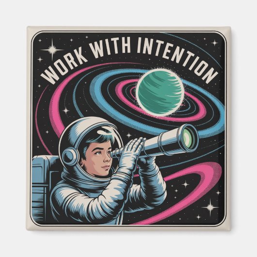 Work With Intention Magnet (Vorne)