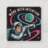 Work With Intention Telefonnummerkarte (Vorderseite)