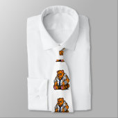 Workaholic Bär Krawatte (Gebunden)