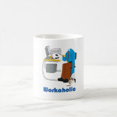 Workaholic Kaffeetasse (Mittel)