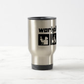 Workaholic Reisebecher (Mittel)