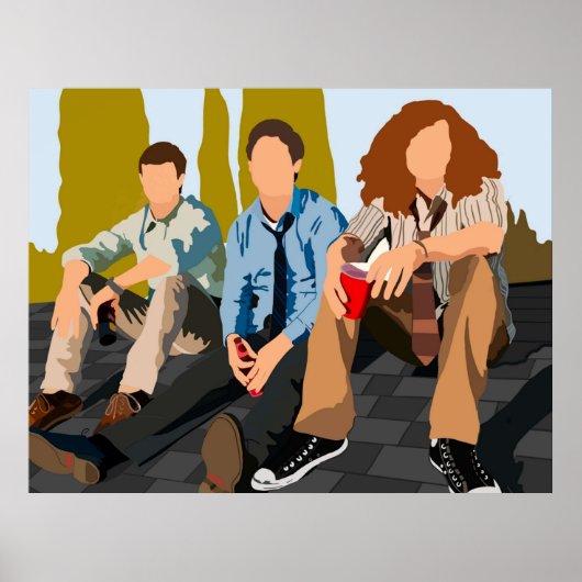 Workaholics-TV zeigt Kunst Poster (Vorne)