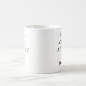 Workaholisch Kaffeetasse (Mittel)