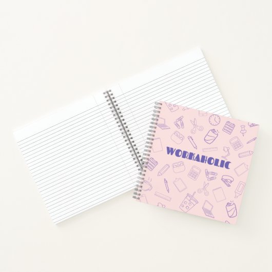 Workaholisch Notizblock (Innenseite)