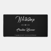 Workbench Pad for Artist, Garage, Studio Schreibtischunterlage (Vorderseite)