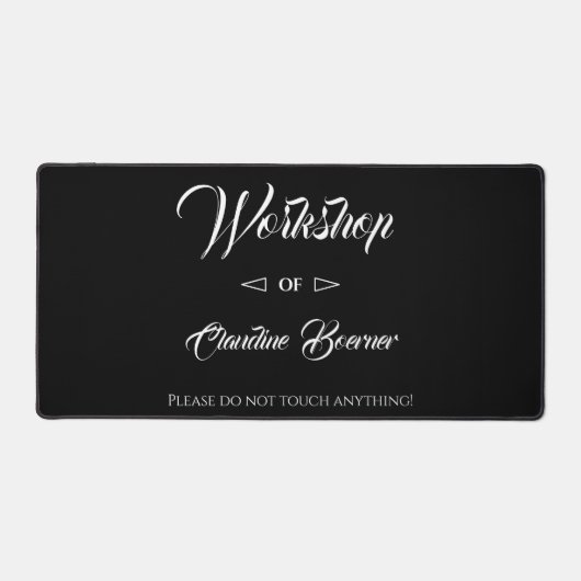 Workbench Pad for Artist, Garage, Studio Schreibtischunterlage (Vorderseite)