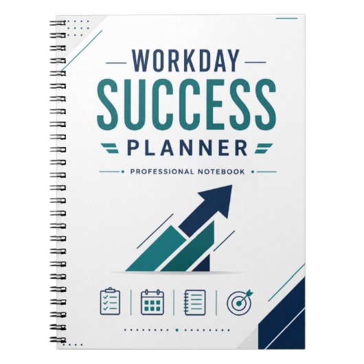 Workday Success Planner Professional Notizbuch Notizblock (Vorderseite)