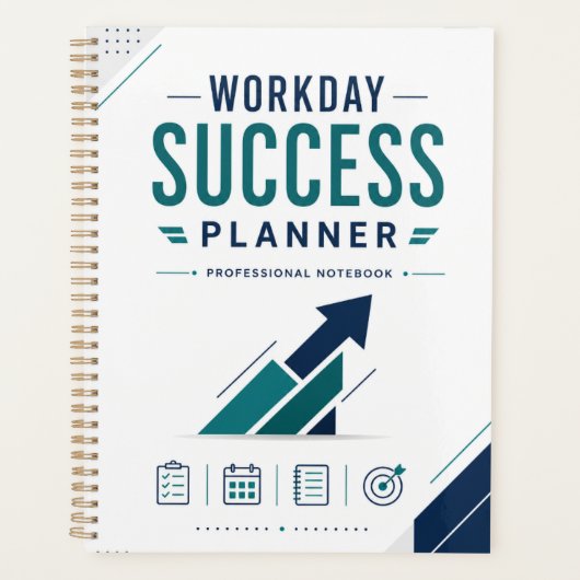 Workday Success Planner Professional Notizbuch Planer (Vorderseite)