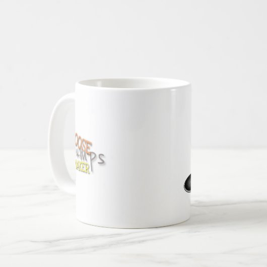 Worker Bauarbeiter Mug Tasse Straßenbau Comic (Vorderseite Links)