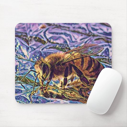 Worker Bee Mousepad (Mit Mouse)
