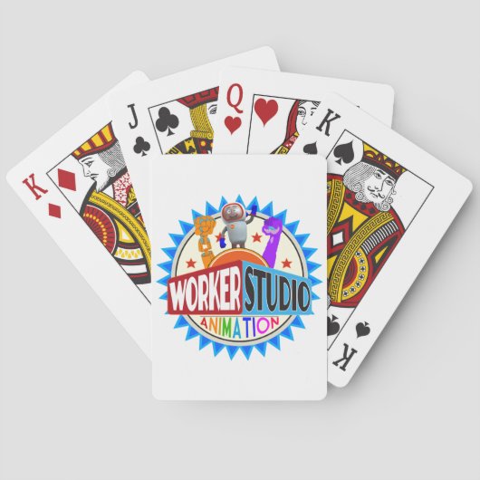 Worker Studio Playing Cards Spielkarten (Rückseite)